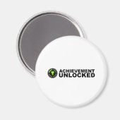 Unverschlossene Errungenschaft Magnet (Vorderseite/Rückseite)