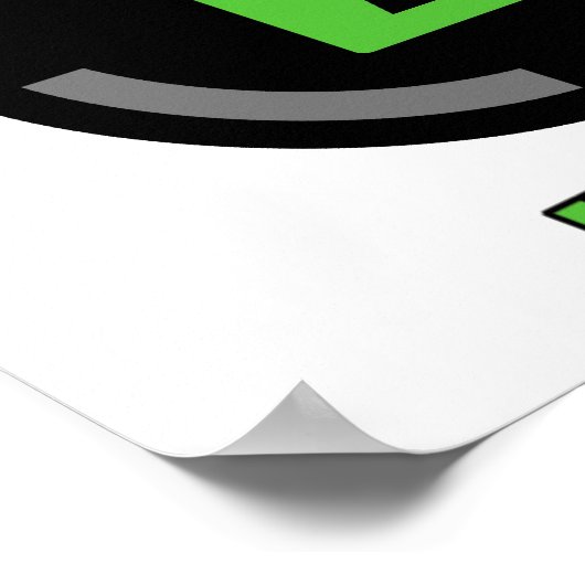 Unverschlossene Errungenschaft Poster (Ecke)