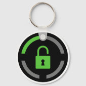 Unverschlossene Errungenschaft Schlüsselanhänger (Vorderseite)