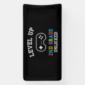 Unverschlossene zweite Stufe Banner (Vertikal)