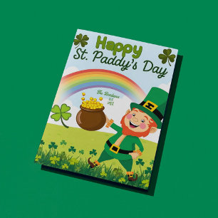 Unverschlossenes Glück: Regenbogenrush & Kleeblatt Poster