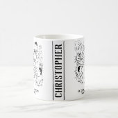 Unverständnis über das Frühstück im Bett Kaffeetasse (Mittel)