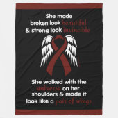 UNVERZICHTBAR...APS FLEECEDECKE (Vorderseite)