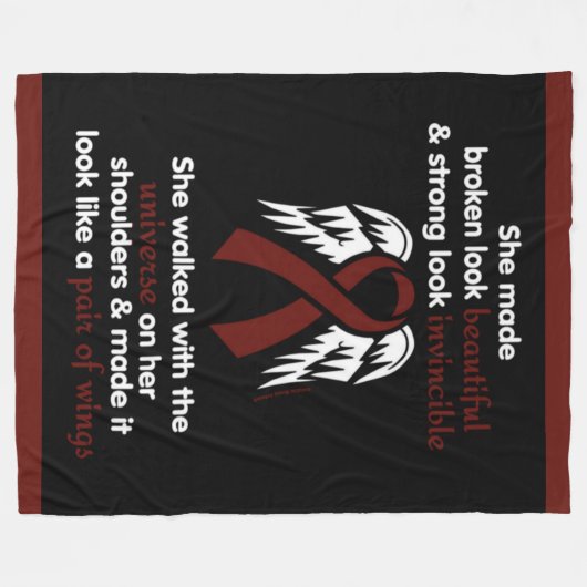 UNVERZICHTBAR...APS FLEECEDECKE (Vorderseite (Horizontal))