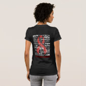 UNVERZICHTBAR.. Gehirnaneurysma T-Shirt (Schwarz voll)