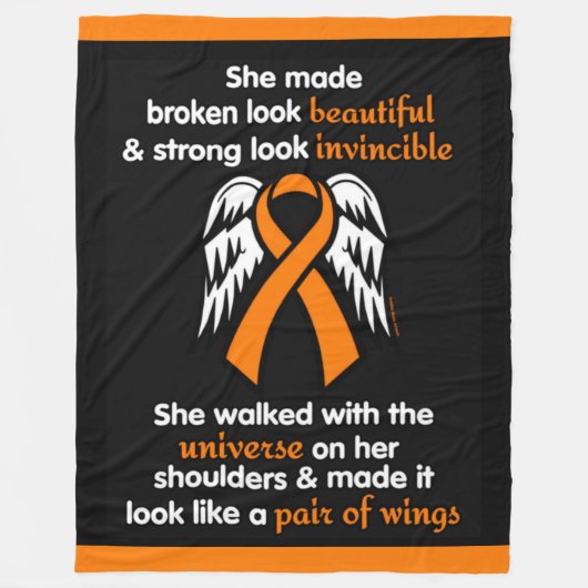 UNVERZICHTBAR... RSD/CRPS FLEECEDECKE (Vorderseite)