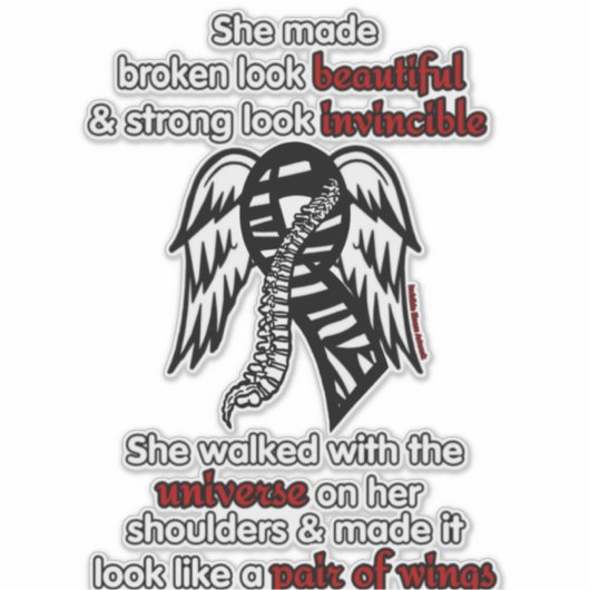 UNVERZICHTBAR... Tarlov-Zyste Aufkleber (Vorderseite)