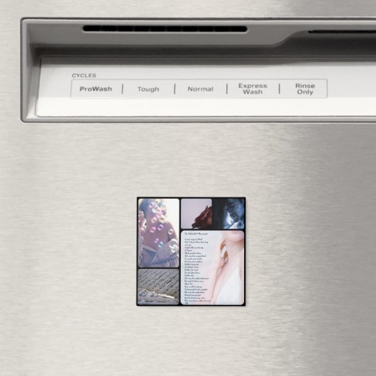 unvollendetes ManuskripGedicht bearbeiten 1 Magnet (In Situ (Geschirrspüler))