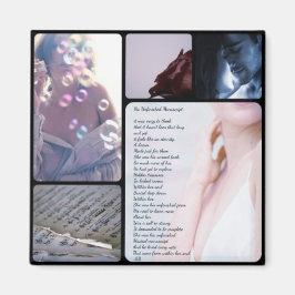 unvollendetes ManuskripGedicht bearbeiten 1 Magnet