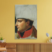 Unvollendetes Portrait von Napoleon I Leinwanddruck (Insitu (Wohnzimmer))
