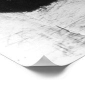 Unvollendetes Portrait von Wolfgang Amadeus Mozart Poster (Ecke)