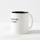 unvollkommen fehlerhaft zweifarbige tasse (VorderseiteRechts)