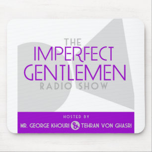 Unvollständige Herr-Radiosendung-Mausunterlage Mousepad
