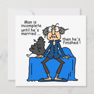 Unvollständiger dann fertiger Heirat-Spaß