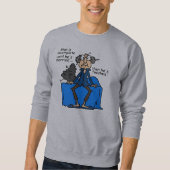 Unvollständiger dann fertiger Heirat-Spaß Sweatshirt (Vorderseite)