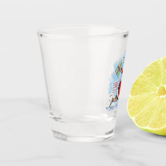 Unvorbereitetes Glas (Links)