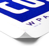 Unvorsichtige Gesprächskosten leben 1943 WPA Poster (Ecke)