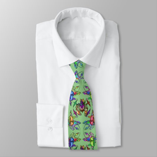 Unwahrscheinliche Hummer Neck Tie Krawatte (Gebunden)
