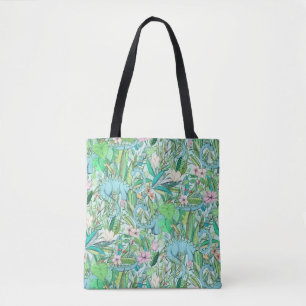 Unwahrscheinliches botanisches mit Dinosauriern - Tasche