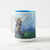 Unwahrscheinliches Team Zweifarbige Tasse (Vorderseite Links)