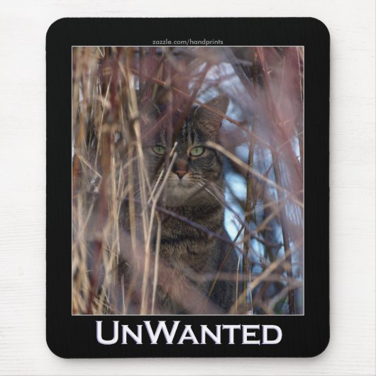 UnWanted Feral Cat Mousepad (Vorne)