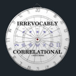 Unwiderruflich korrelativer dartscheibe<br><div class="desc">Wechselbeziehungshaltung ist lebendig und gut auf irgendwelchen Geschenken,  die verschiedene Korrelationskoeffizienten kennzeichnen und ihren jeweiligen datapoints zusammen mit dem folgenden Sprichwort,  das andere macht,  tun Sie ein Doppeltnehmen auf,  wie Sie Wechselbeziehung ansehen: "Unwiderruflich korrelativ".  Statistiken Geek-Spaß an seinem Besten!</div>