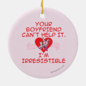 Unwiderstehlich Keramik Ornament (Hinten)