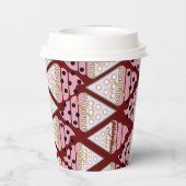 Unwiderstehliche Eiscreme Sprinklen Berry Paper Cu Pappbecher (Rückseite)