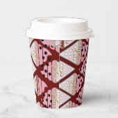 Unwiderstehliche Eiscreme Sprinklen Berry Paper Cu Pappbecher (Rechts)