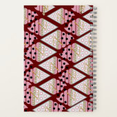 Unwiderstehliche Eiscreme Sprinkles Berry-Notebook Notizblock (Rückseite)