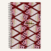 Unwiderstehliche Eiscreme Sprinkles Berry-Notebook Notizblock (Vorderseite)