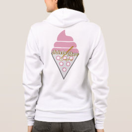 Unwiderstehliche Eiscreme Vollzipfel Hoodie