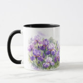 Unwiderstehliche Iris für Frühlingsgärtner Tasse (Links)
