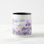 Unwiderstehliche Iris für Frühlingsgärtner Tasse (Zentrum)