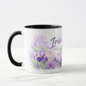 Unwiderstehliche Iris für Frühlingsgärtner Tasse (Links)