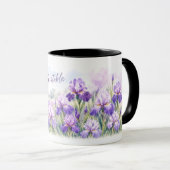 Unwiderstehliche Iris für Frühlingsgärtner Tasse (VorderseiteRechts)