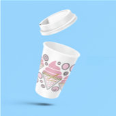 Unwiderstehliche Papiersorten aus Eiscreme Pappbecher