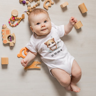 Unwiderstehlicher Blick - Baby Strampler