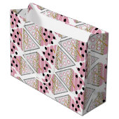 Unwiderstehliches Eis Bellinzona Große Geschenktüte (Vorderseite Schrägansicht)