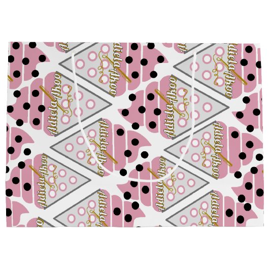 Unwiderstehliches Eis Bellinzona Große Geschenktüte (Rückseite)