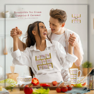 Unwiderstehliches Eis Lakritz und Karamell Uhr