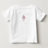 Unwiderstehliches Eiscreme Baby T - Shirt von Adie (Rückseite)