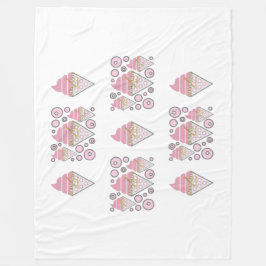 Unwiderstehliches Eiscreme Fleecedecke