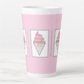 Unwiderstehliches Eiscreme Latte Tasse von Adiela (Vorderseite)