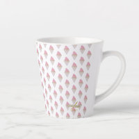 Unwiderstehliches Eiscreme Latte Tasse von Adiela