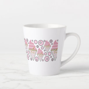 Unwiderstehliches Eiscreme Latte Tasse von Adiela
