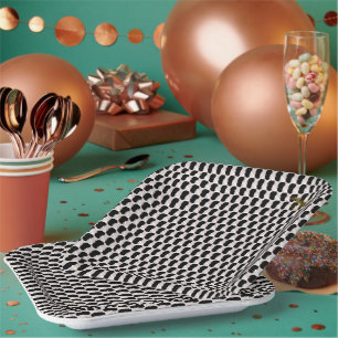 Unwiderstehliches Eiscreme Schmelze Sprinklen Pappteller