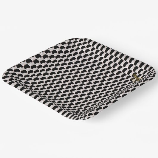 Unwiderstehliches Eiscreme Schmelze Sprinklen Pappteller (Gewinkelt)