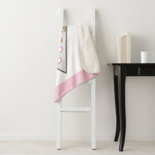 Unwiderstehliches Eiscreme Sherpa Blanket Sherpadecke
