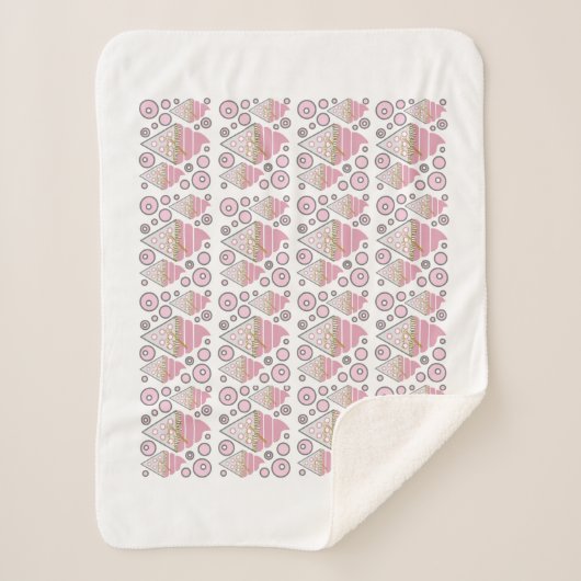 Unwiderstehliches Eiscreme Sherpadecke (Vorderseite)